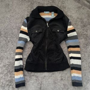 Marsh Landing black corduroy jacket